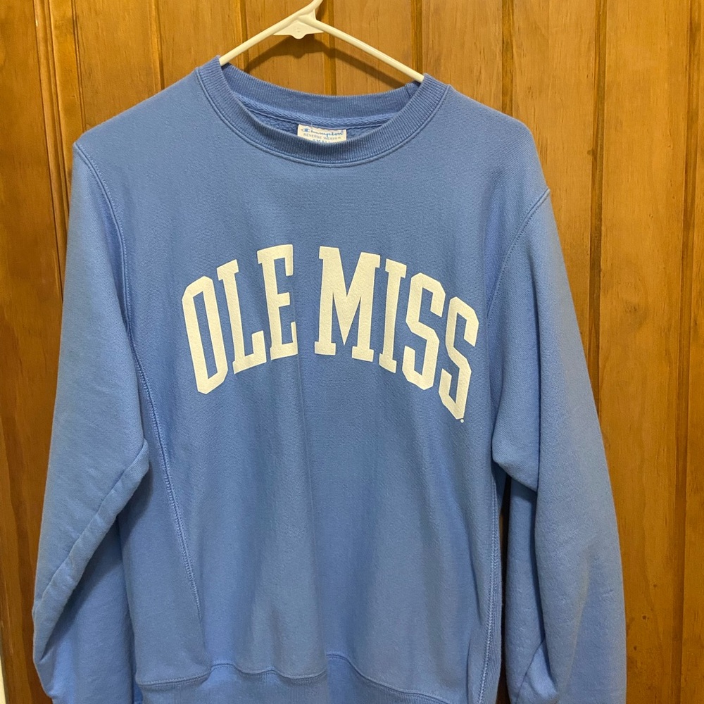 Ole Miss Blue Women's Sweatshirt